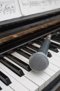 Piano and Microphone