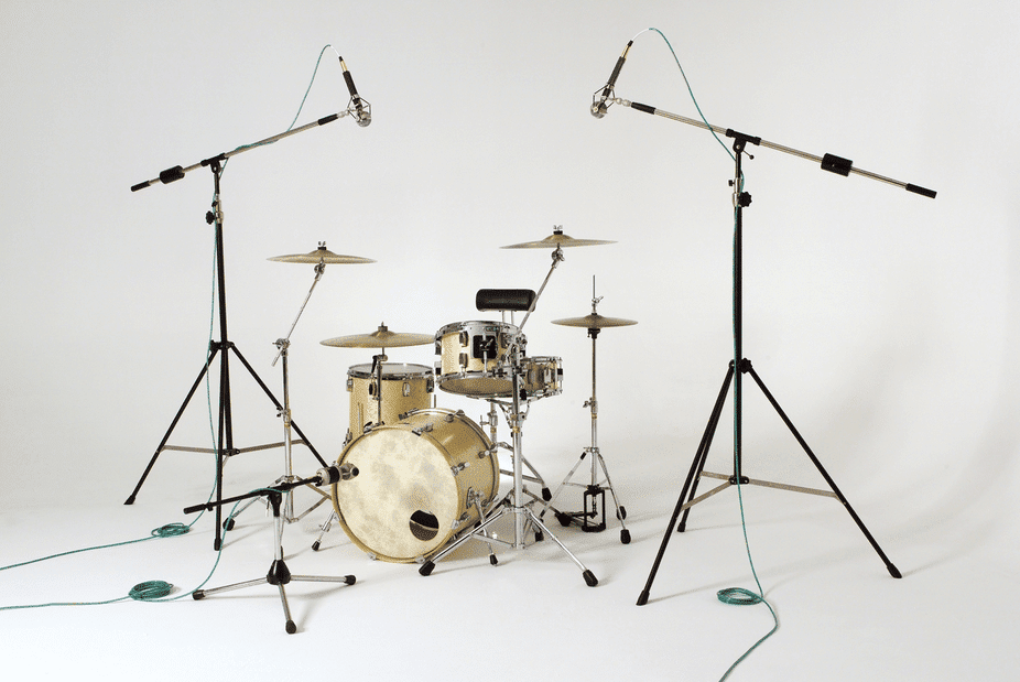 Drums will cover most of the frequency spectrum, including both mid and side images.
