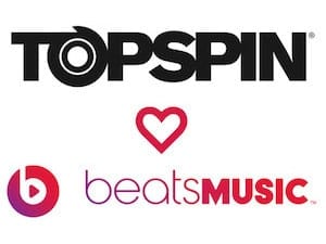 Topspin has been Aquired by Beats Music