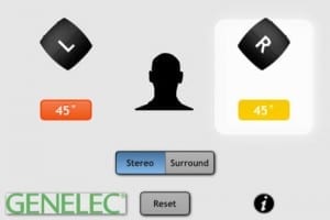 Genelec's SpeakerAngle App makes dialing in your monitors easy.