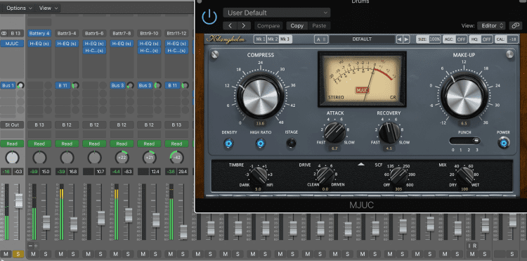 Busing and Compression for EDM Tracks