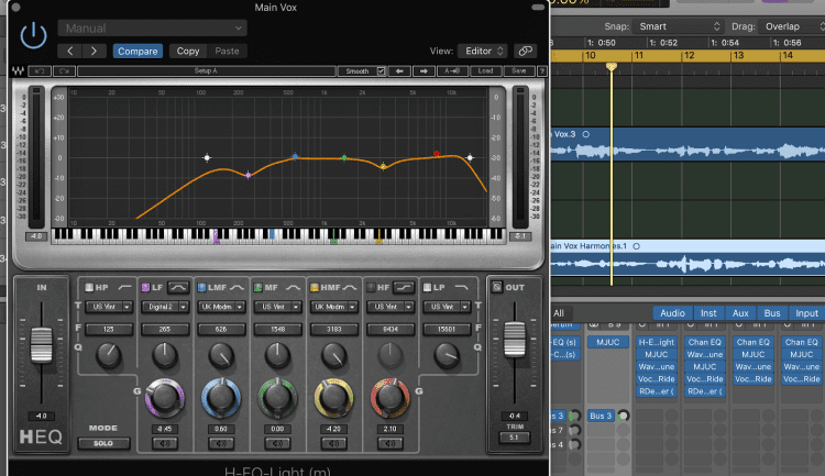 Vocal Equalization for EDM Music