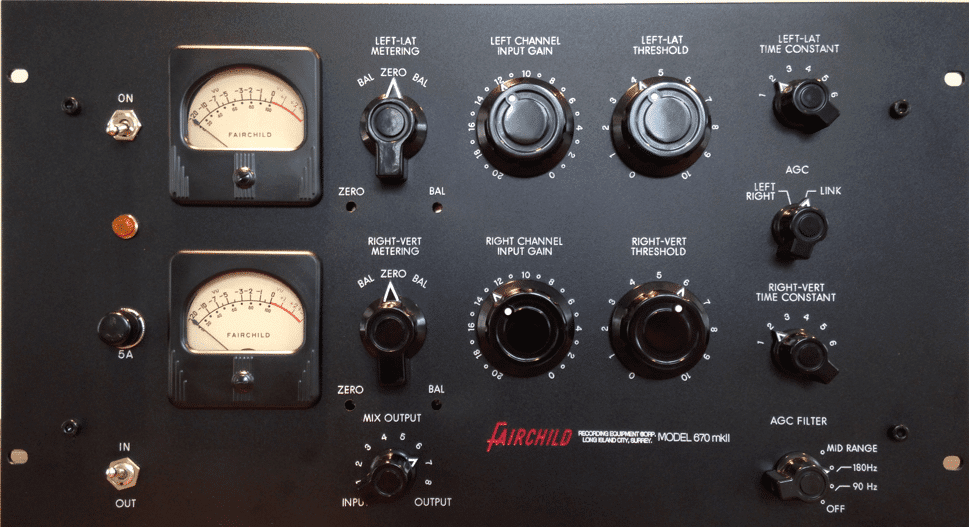 Top Analog Mix Bus Compressors