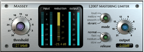 Steve Massey L2007 Mastering Limiter Plugin