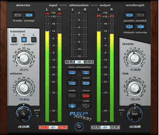 PSP Xenon Mastering Limiter Plugin