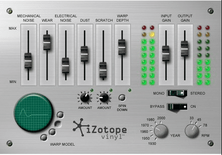 iZotope Vinyl Free Plugin