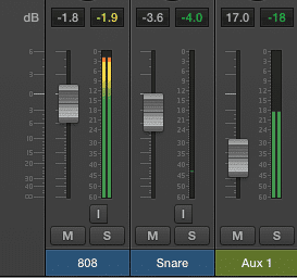 Automating the auxiliary send is an option as well. Doing so, keeps the effect dynamic