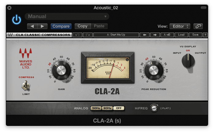 The LA-2A is famous for it's smooth sound, due to it variable release time, and coloration. 