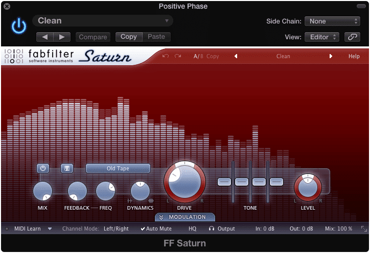 The FabFilter Saturn plugin is great for distinctive distortion types.
