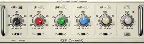 The PSP Audioware Console Q offers analog emulation, with a 4 band parametric EQ function.