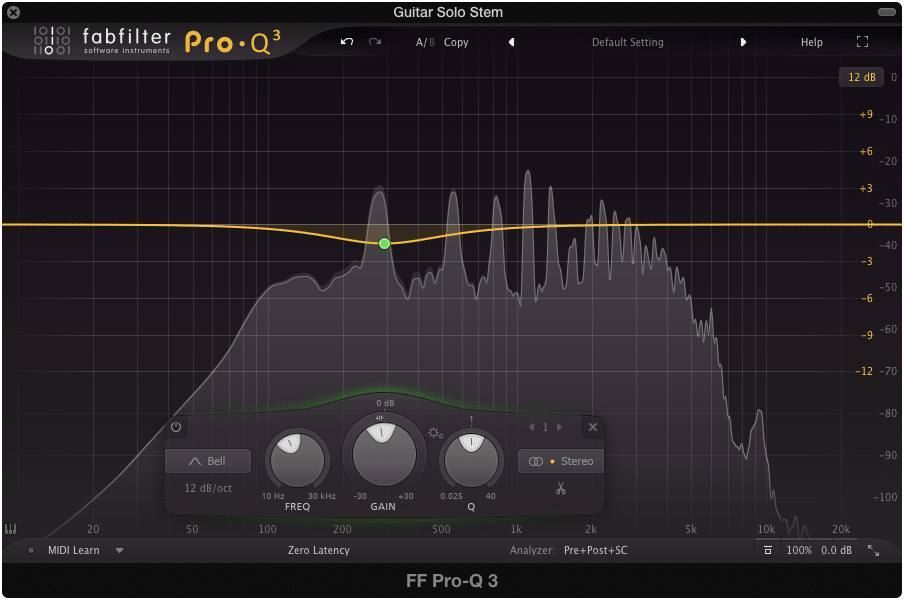 Stem Mastering allows for processing groups of instruments.