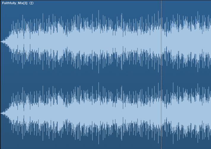 A single stereo file is affected during the stereo mastering process.