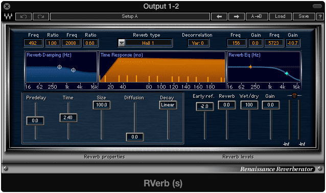 Temporal processing should be placed limited to the stems it is affecting. This ensures that processing isn't duplicated in unintended ways.