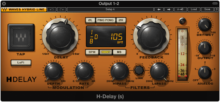 Delay can be used to thicken a lead vocal.