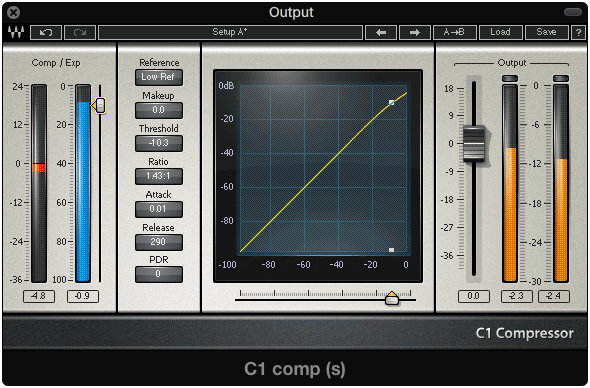 A quicker attack on a compressor will cause the attenuation of the attack aspect on the ADSR.