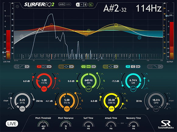 This EQ adjusts according to the signal it's processing.