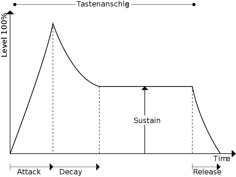 Attack, decay, sustain and release are the 4 elements that make up an instrument's timbre. Attack and decay are primarily the transient of any instrument. 