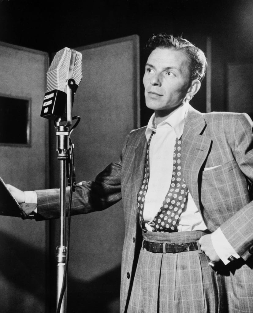 Frank Sinatra could masterfully move around a microphone, to create a balanced vocal performance, while reducing plosives and harsh sibilance.