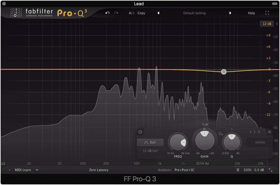 Sibilance typically occurs between 4kHz. and 8kHz. Search this area first for the most problematic frequencies.