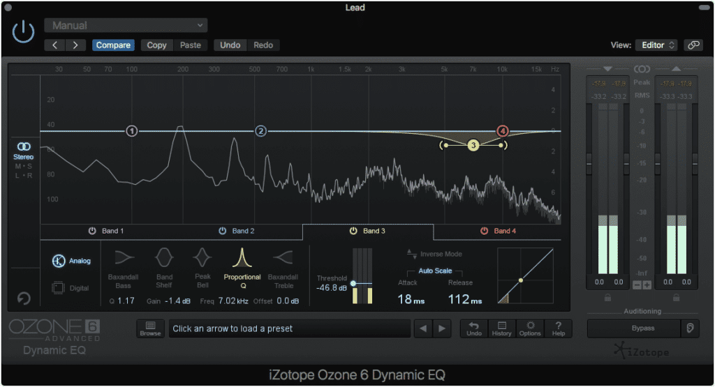 Dynamic EQs work in a similar way to multi-band compressors.