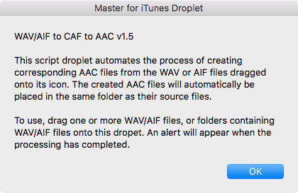 Apple's "Master for iTunes" droplet allows you to encode your AAC files in the same manner Apple does.