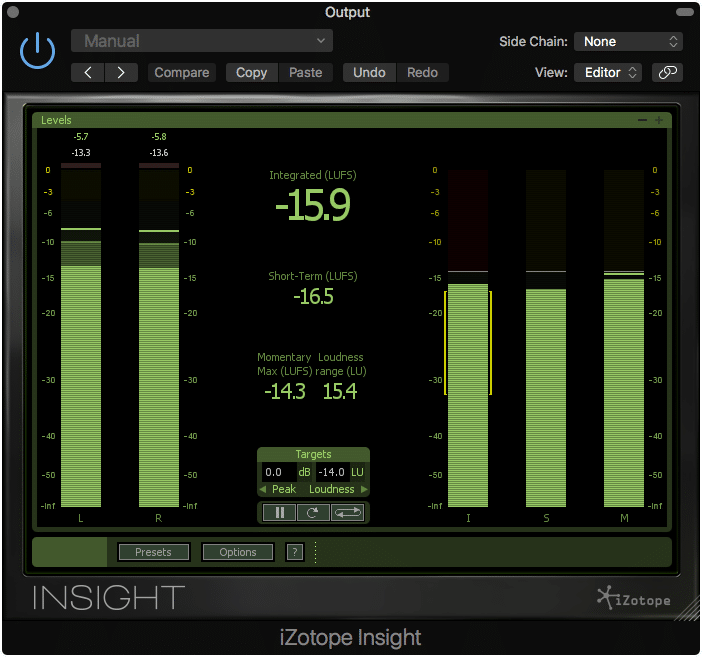 Establish your master's loudness with distribution in mind.