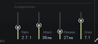 Adjust your attack and release times to best attenuate your intended signal.