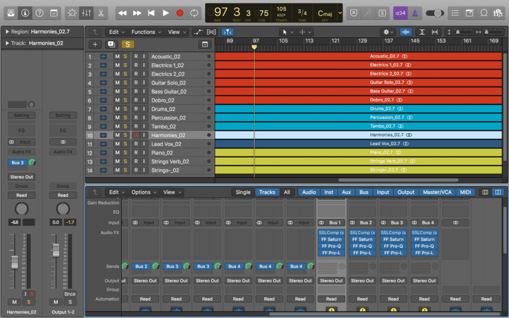 The routing of a sync mastering session is much different than a typical mastering session.