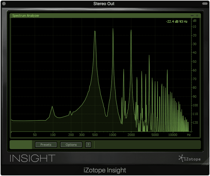 Notice how complex these harmonics become when introducing a more complex signal.