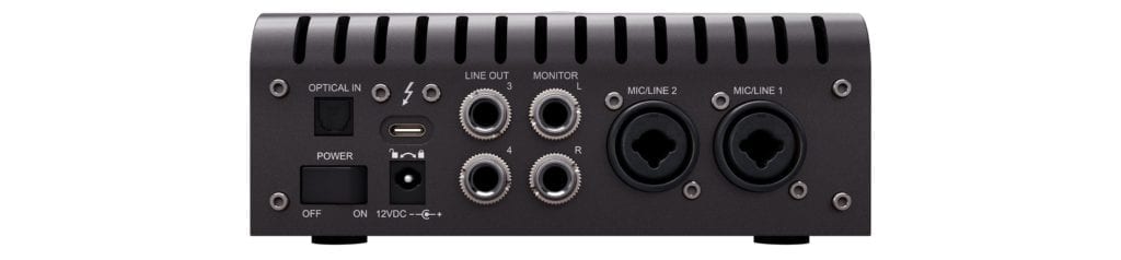 The outputs of the Apollo Twin are simplistic and don't offer complex routing options.