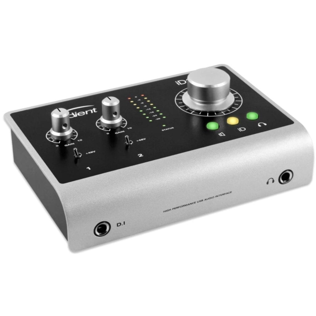 At the top of our list is this affordable yet professional-sounding Audient interface.