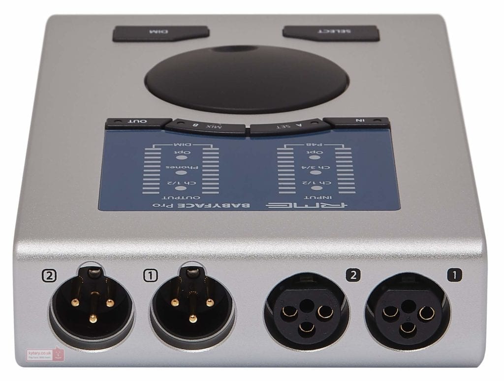 The compact design of the Babyface Pro makes it perfect for recording a live set or a rehearsal.
