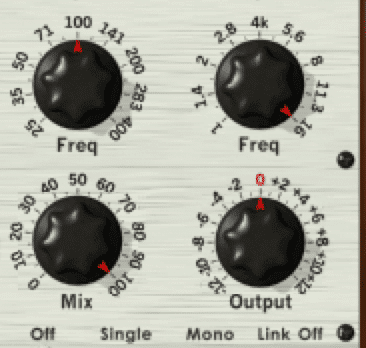 Frequency rotaries alter how the compressor responds to particular frequencies.