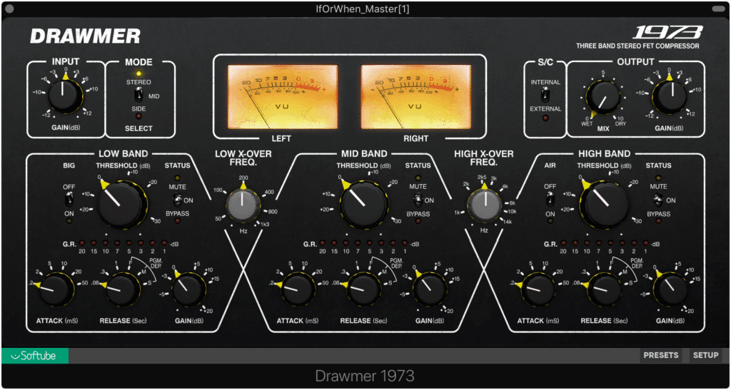 Modeled after the original Darwmer 1973, this multiband emulator closely mimics the behavior of the original.