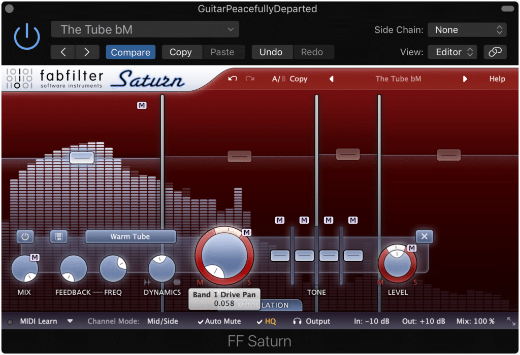 Plugins other than equalizers have Mid-Side capabilities.