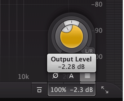 If a subsequent plugin attenuates the signal, clipping distortion will not show up in the meters.