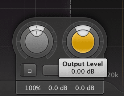Some compressors don't have a "make-up" gain function, so adjusting the band's gain, or the output will suffice.