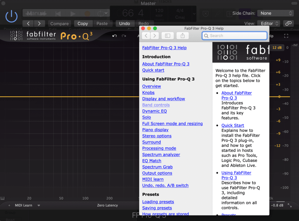 Always read the manual to determine what plugin functions are doing.