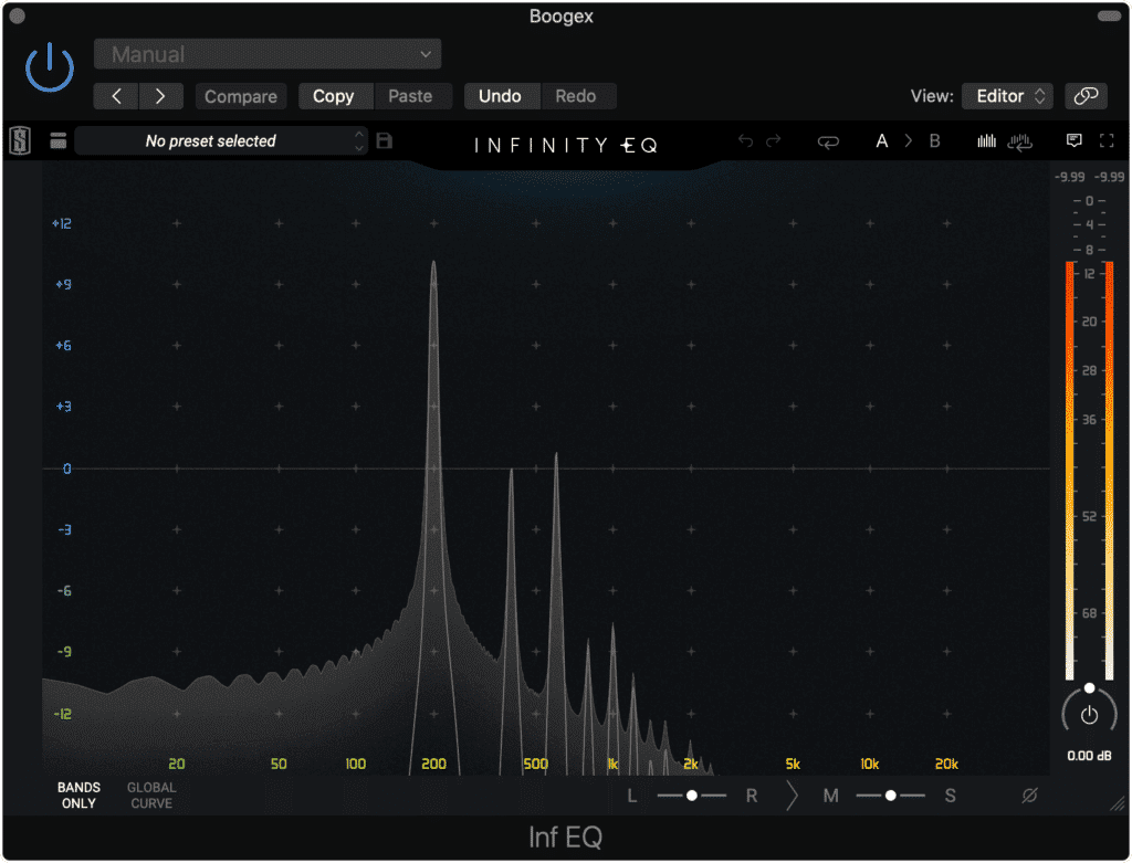 The harmonics included truly depend on the multitude of settings you can choose.