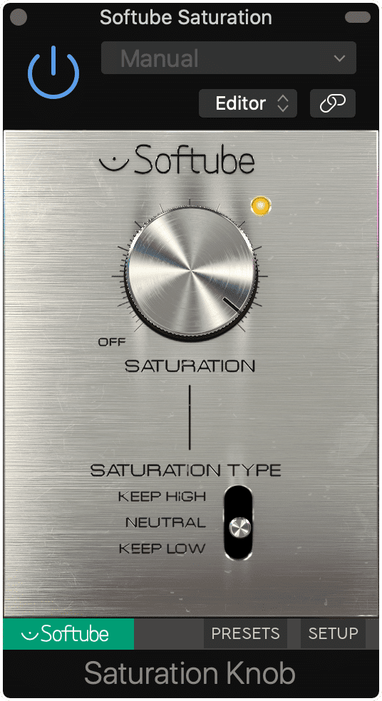 The Saturation Knob is a classic free distortion plugin.