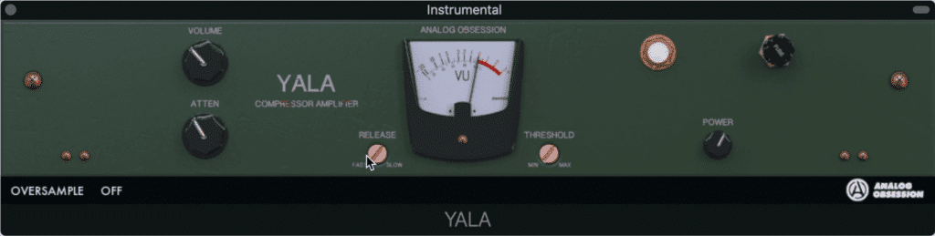 YALA models itself off of classic analog compressor tonality.
