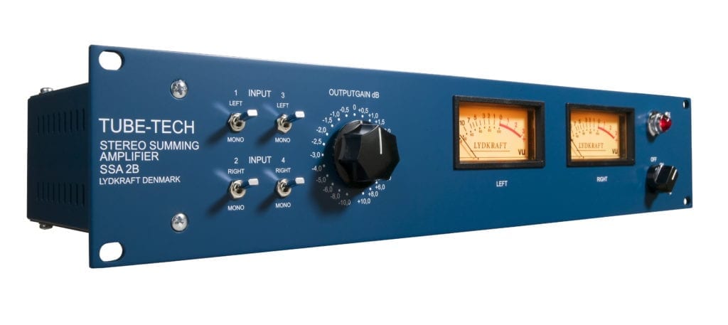 The output gain rotary on the front panel allows for an additional 10dB of gain