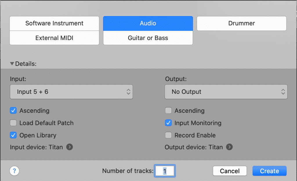 When recording your computer's output, be sure to turn off the output in your DAW to avoid a feedback loop.