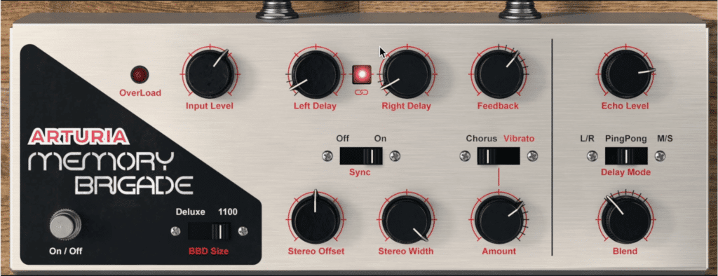 Ping-pong delays should be set to the tempo of the song and should be modestly blended in with the original signal.