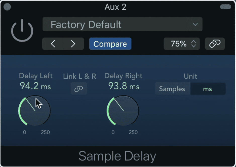 Keep your short delay under 135ms to ensure the signal is perceived as one signal, not two.