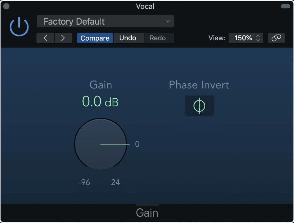 Using a utility plugin, invert the phase of one of these tracks.