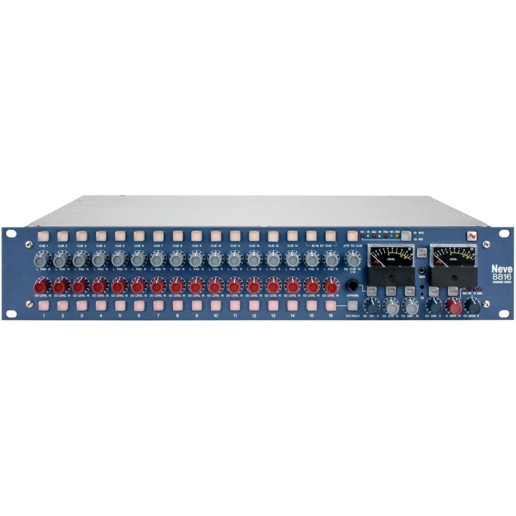 The 8816 accomplishes classic Neve tonality