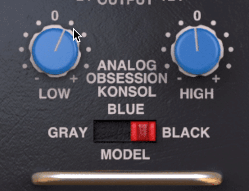 At the bottom, you can switch between multiple model types and amplify or attenuate low order or high order harmonics.