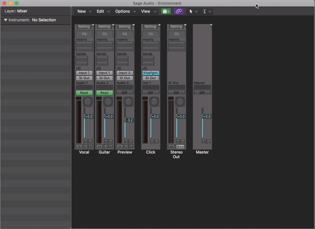 You can use your midi environment to record effects on your track