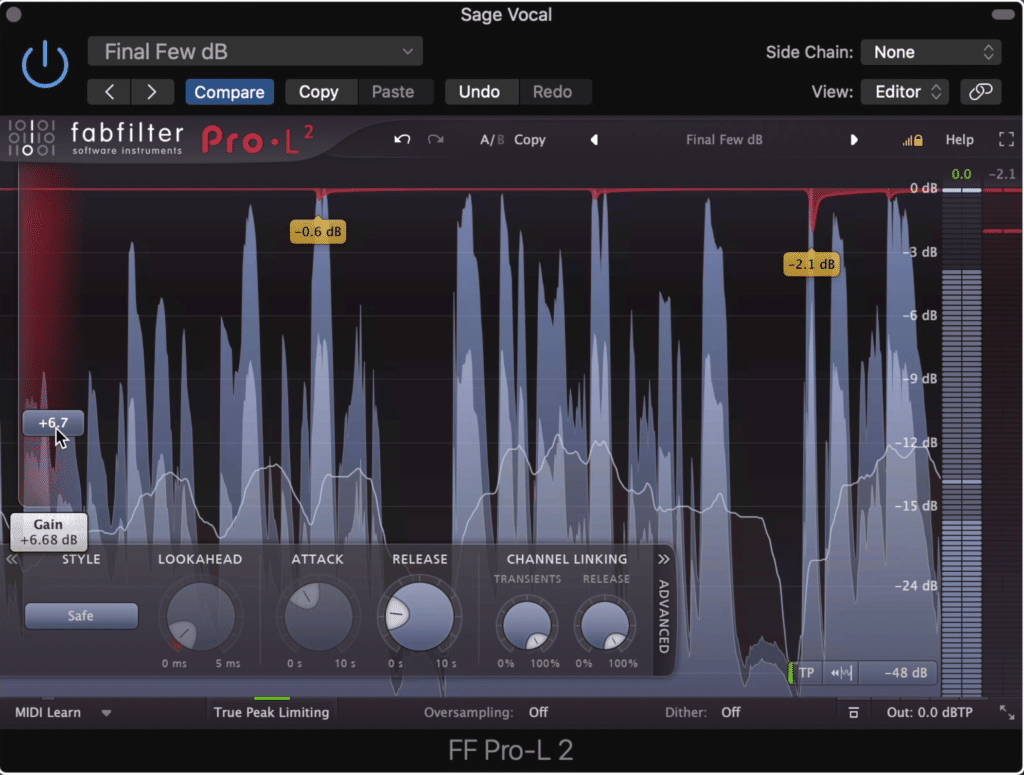 Limiters protect a signal from clipping distortion, as well as make the signal louder.